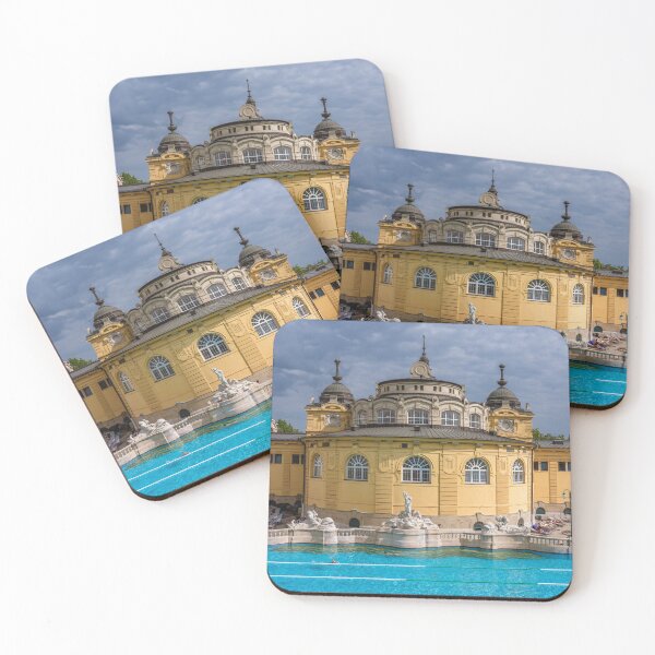 Item preview, The beautiful Szechenyi Baths in Budapest Hungary designed and sold by WorldScenery.