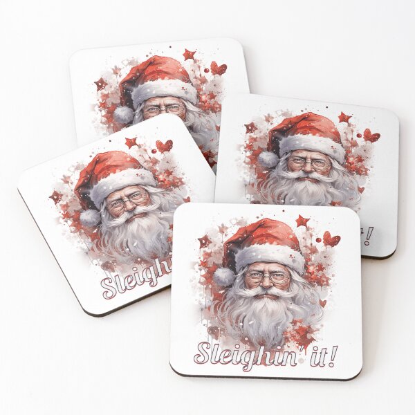 Item preview, Sleighin' It! Santa Vibe designed and sold by KimRG.
