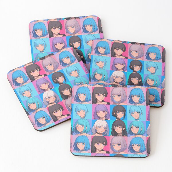Item preview, Vibrant Anime Portraits: Colorful Emotions by AI designed and sold by DigitAIShop.
