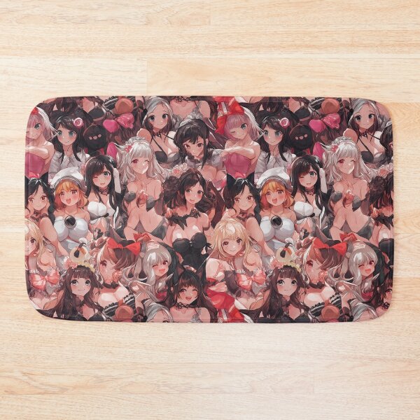 Item preview, Charming Anime Icons in Elegant Blossoms by AI designed and sold by DigitAIShop.