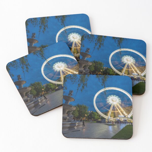 Item preview, The beautiful Ferris Wheel of Budapest at night designed and sold by WorldScenery.