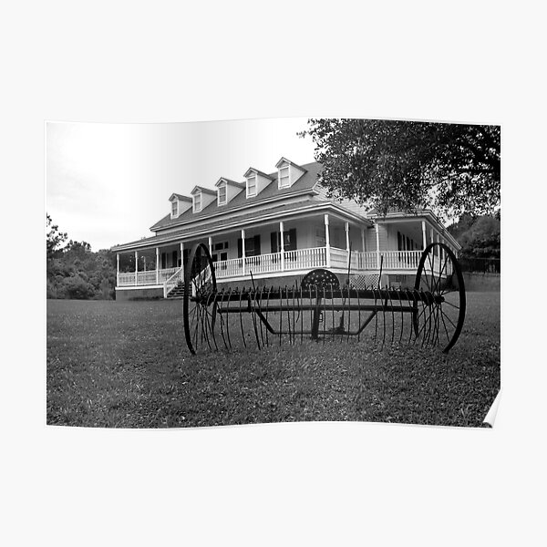 Old Santee Canal Park Museum House Poster