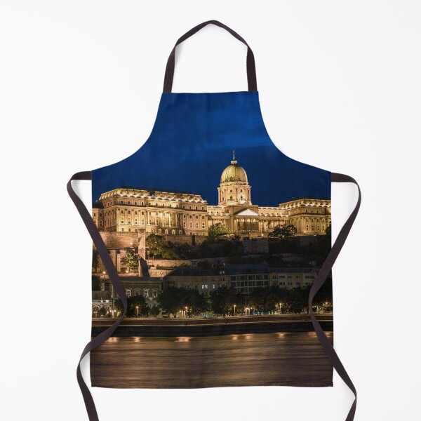 Item preview, Night view of the beautiful Buda Castle along the Danube River designed and sold by WorldScenery.