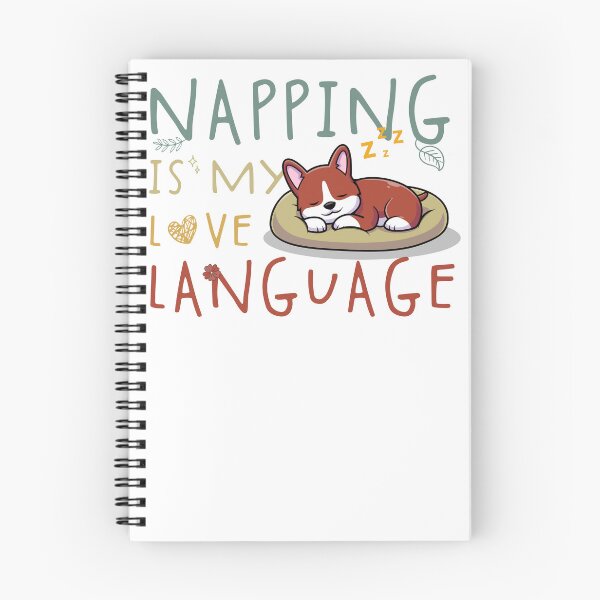 Item preview, Napping is my love language funny sleeping lover designed and sold by REDDLINE.