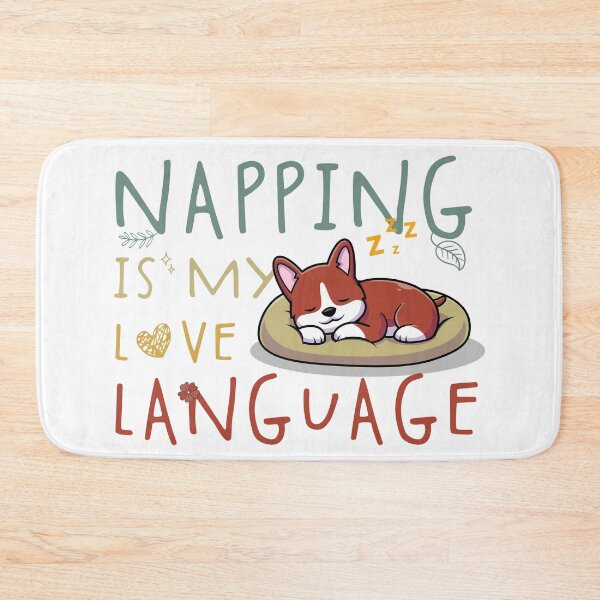 Item preview, Napping is my love language funny sleeping lover designed and sold by REDDLINE.