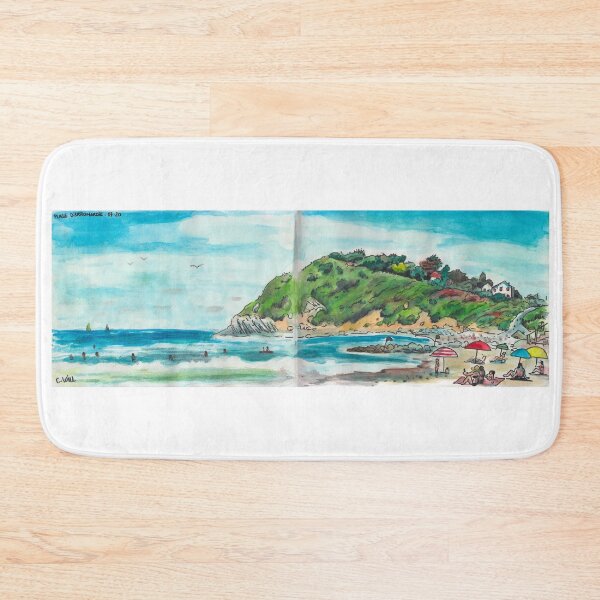 Item preview, Erromardie beach in the Basque Country designed and sold by cwilliart.