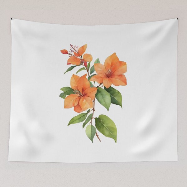 Item preview, Orange Bougainvillea designed and sold by HOMETOWN86.