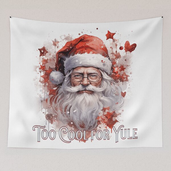 Item preview, Too Cool for Yule Chill Santa designed and sold by KimRG.