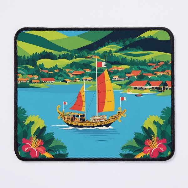 Item preview, Kuala Langat Malaysia Vintage Travel Tourism designed and sold by TravelersGems.