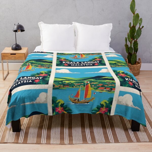 Item preview, Kuala Langat Malaysia Vintage Travel Tourism designed and sold by TravelersGems.