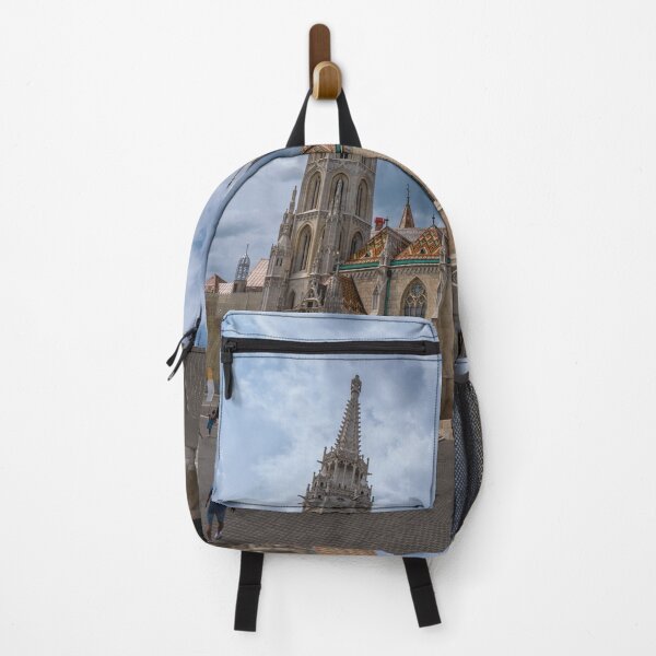 Item preview, View of Matthias Church in the Holy Trinity Square in Budapest, Hungary designed and sold by WorldScenery.