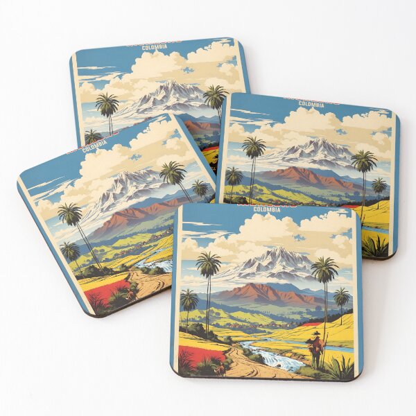 Item preview, Rionegro Colombia Retro Vintage Poster Tourism  designed and sold by TravelersGems.