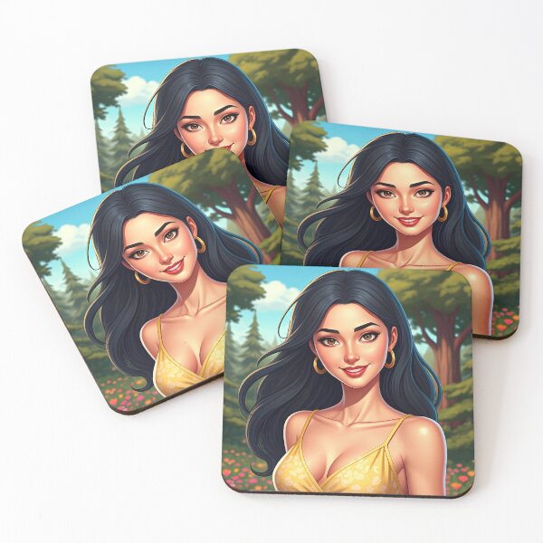 Item preview, Smiling Beauty designed and sold by AICreativeArts.