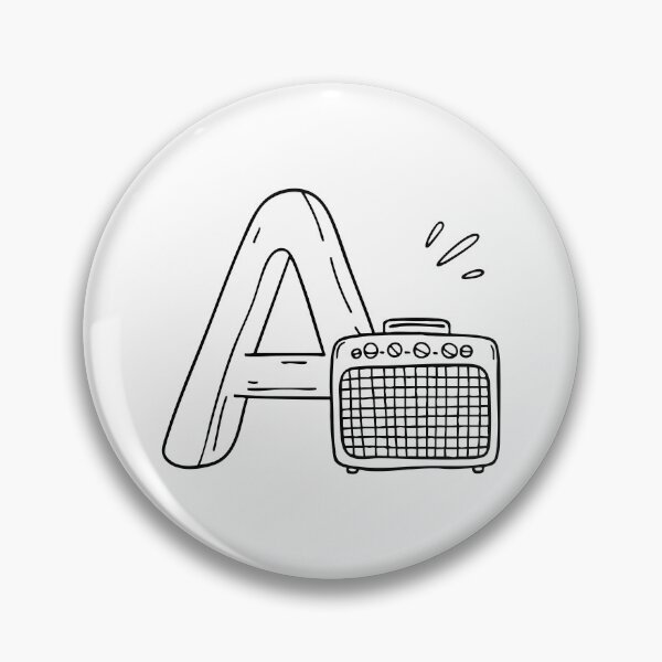 Item preview, an Amplifier Beside the Letter A designed and sold by rasagamastore.