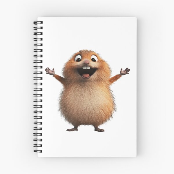 Item preview, Happy Cartoon Hamster designed and sold by IllustrifyArts.