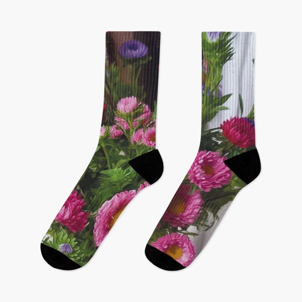 Item preview, Bouquet of pink flowers and olive tree designed and sold by Leuil.