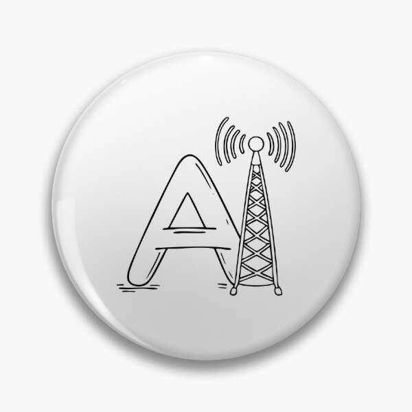 Item preview, Antenna Tower Beside the Letter A designed and sold by rasagamastore.