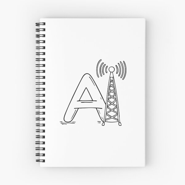Item preview, Antenna Tower Beside the Letter A designed and sold by rasagamastore.