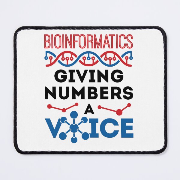 Item preview, Bioinformatics Giving Numbers a Voice designed and sold by jaygo.