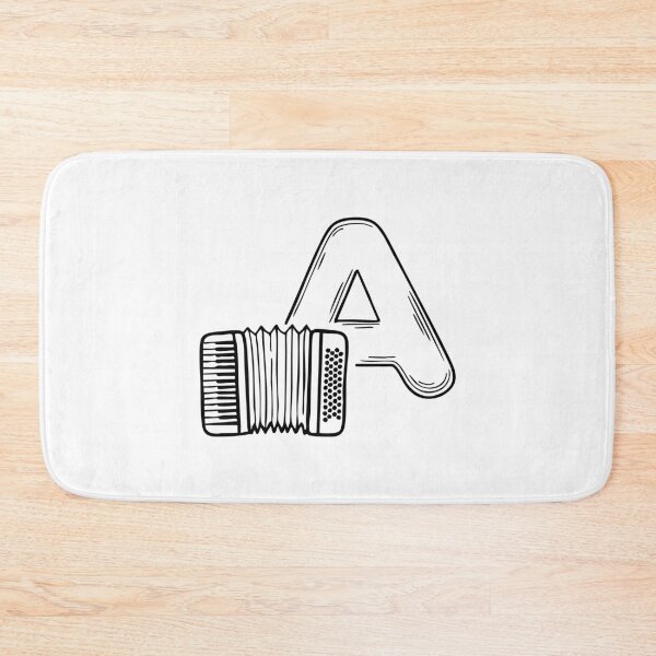 Item preview, Illustration of the Letter A Next to an Apron designed and sold by rasagamastore.