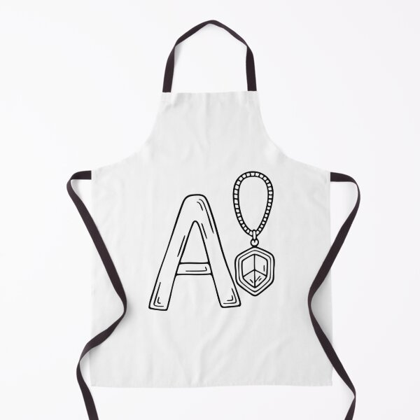 Item preview, Modern Letter A with a Sacred Amulet Necklace designed and sold by rasagamastore.