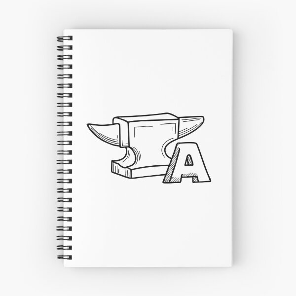 Item preview, an Anvil Beside the Modern Letter A designed and sold by rasagamastore.