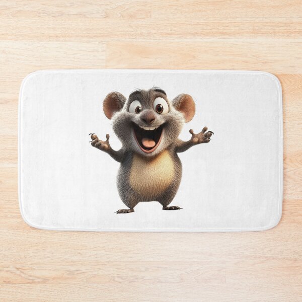 Item preview, Cheerful Cartoon Mouse designed and sold by IllustrifyArts.