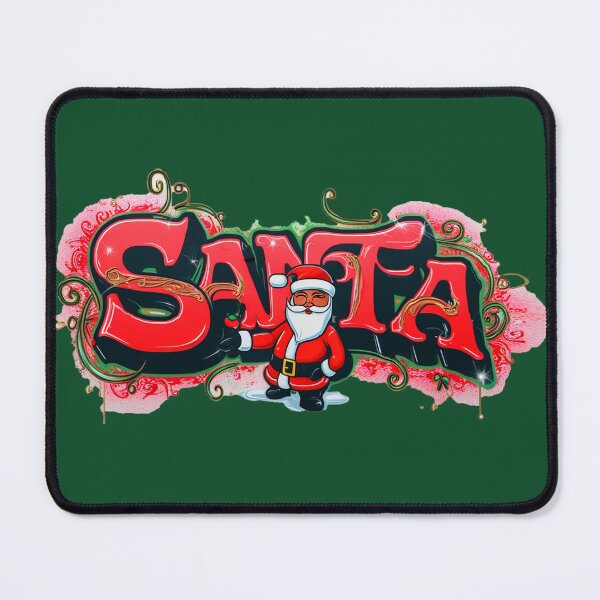 Item preview, Grafiti Style Black Santa designed and sold by KeshaEls.