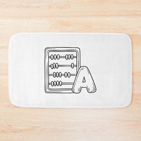 Item preview, an Abacus Beside the Modern Letter A designed and sold by rasagamastore.