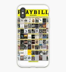 Broadway Playbill Collage iPhone Case
