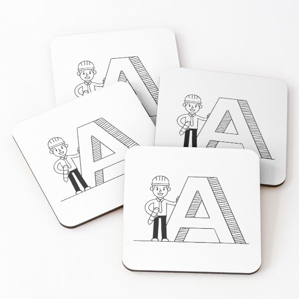 Item preview, Professional Architect Beside the Modern Letter A designed and sold by rasagamastore.
