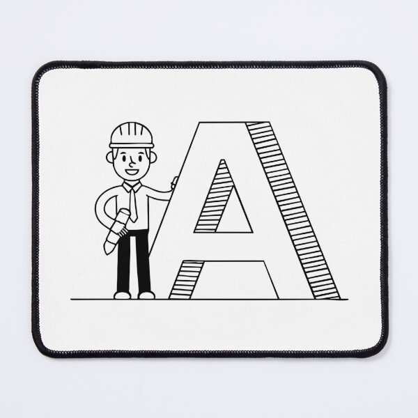 Item preview, Professional Architect Beside the Modern Letter A designed and sold by rasagamastore.