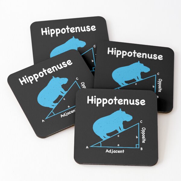 Item preview, Nerd Geometry Hippotenuse Hypotenuse designed and sold by Rahjihan.