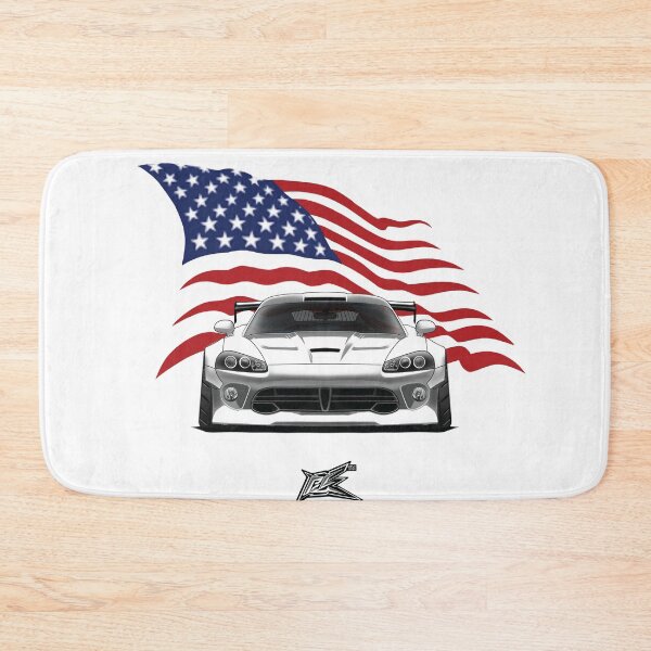 Item preview, patriotic american flag american v10 sportscar green  designed and sold by NaquashM.