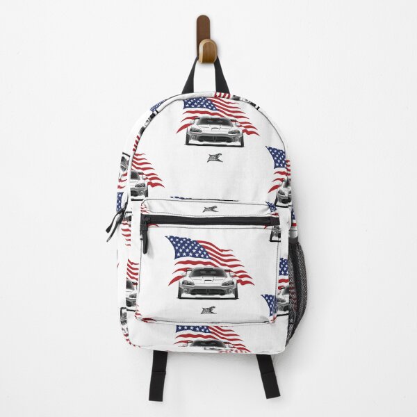 Item preview, patriotic american flag american v10 sportscar green designed and sold by NaquashM.