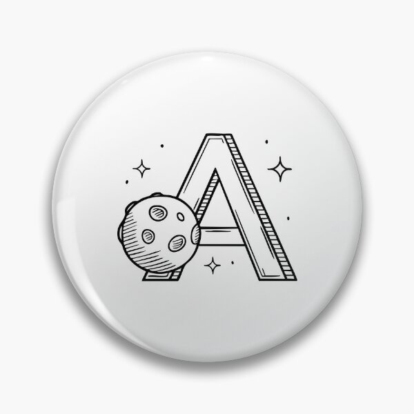 Item preview, an Asteroid Beside the Modern Letter A designed and sold by rasagamastore.
