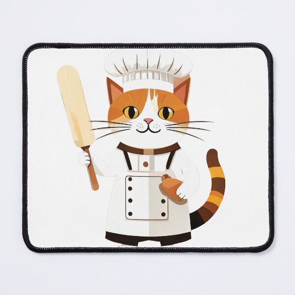 Item preview, Küchenkatze als Koch designed and sold by BysonDesigns.