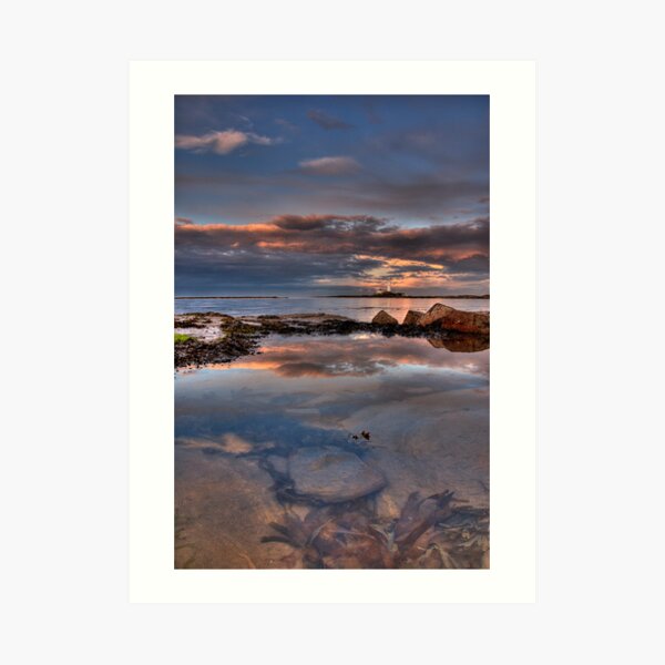 Water reflections Art Print