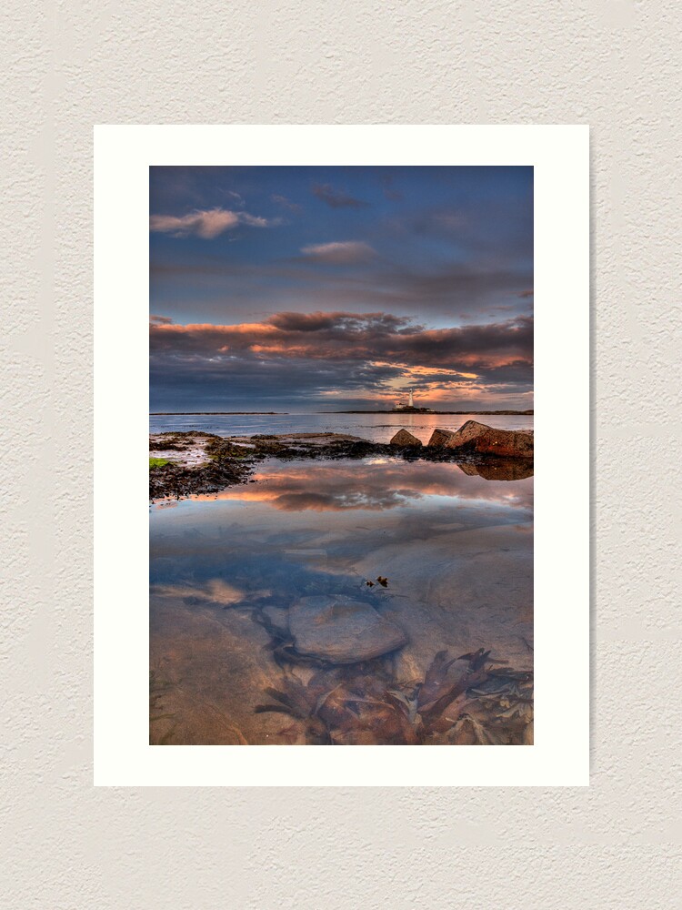 Alternate view of Water reflections Art Print