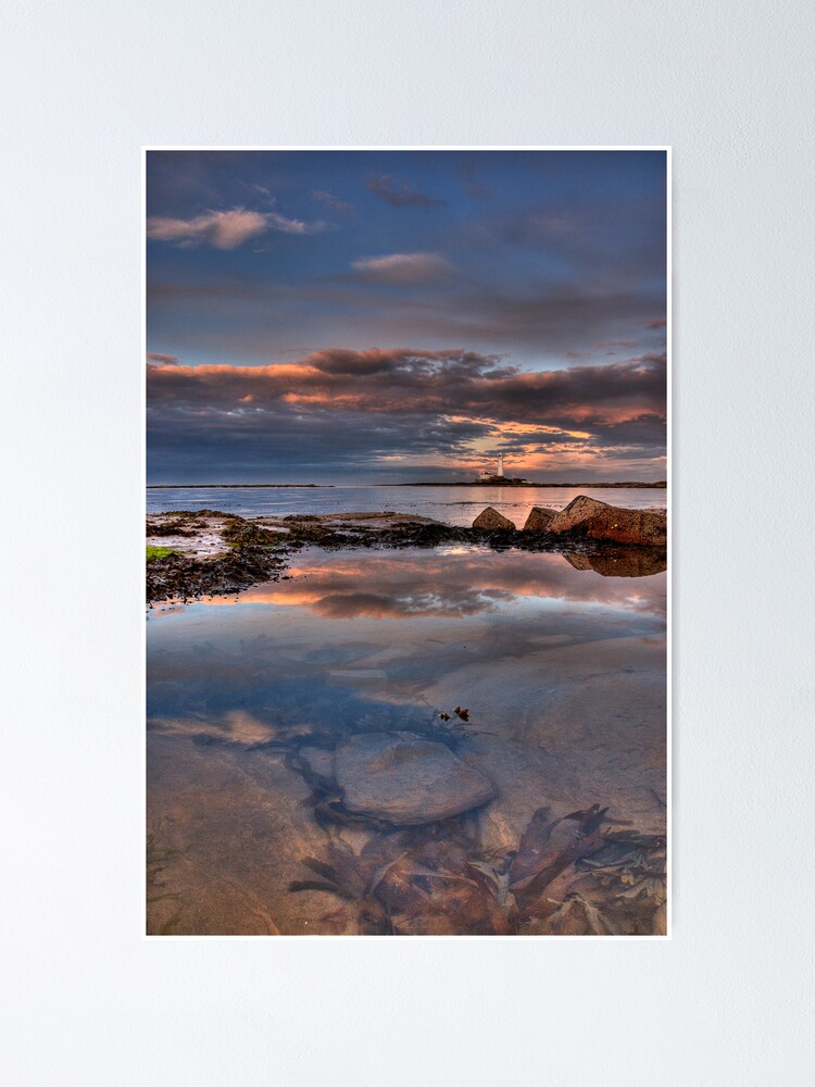 Alternate view of Water reflections Poster