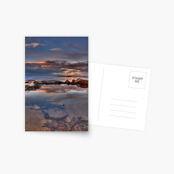 Water reflections Postcard