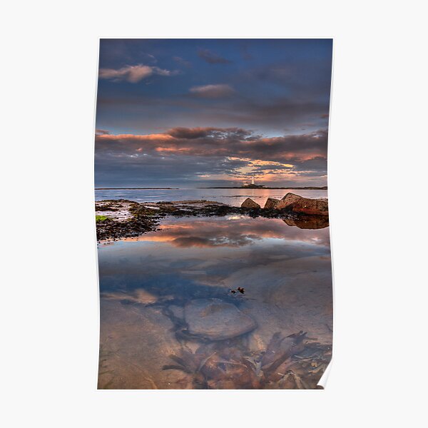 Water reflections Poster