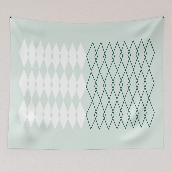 Item preview, Sharp Symmetry: Bold Patterned Power 32, Unique designed and sold by villacreativa.