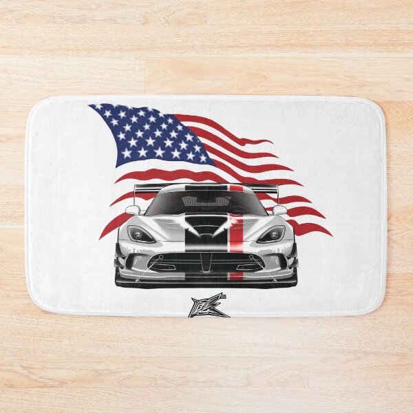 Item preview, patriotic american flag american v10 sportscar designed and sold by NaquashM.