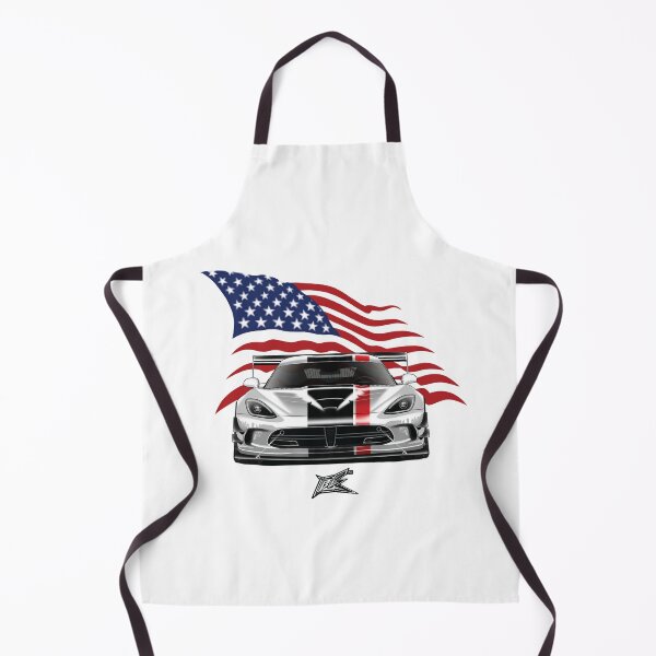 Item preview, patriotic american flag american v10 sportscar designed and sold by NaquashM.