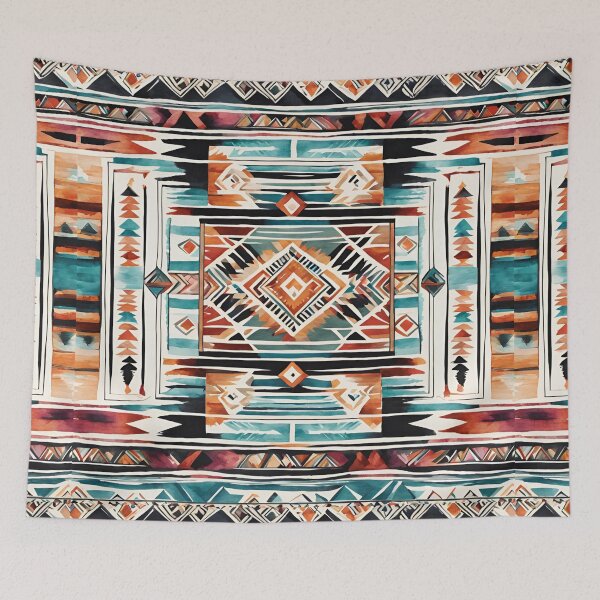 Item preview, Indian Patterns, Traditional Design Watercolor,   Native Indigenous , American Indian Heritage Day designed and sold by KolorellaS.