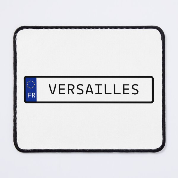 Item preview, Versailles Palace France Number Plate designed and sold by PatchMerch.