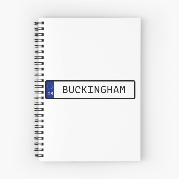 Item preview, Buckingham Palace United Kingdom Number Plate designed and sold by PatchMerch.