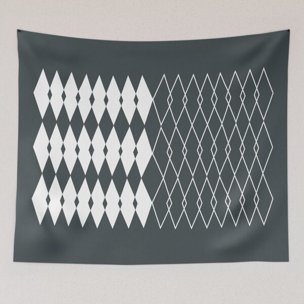 Item preview, Sharp Symmetry: Bold Patterned Power 34, Unique designed and sold by villacreativa.