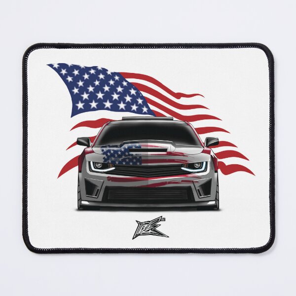 Item preview, patriotic american flag camaro ss v8  designed and sold by NaquashM.